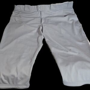 Nike Pants Baseball Team Engineered Women's XXL athletic athlete gray capri NEW